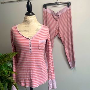 Victoria’s Secret Large Two Piece Set Loungewear Lightweight Sleepwear